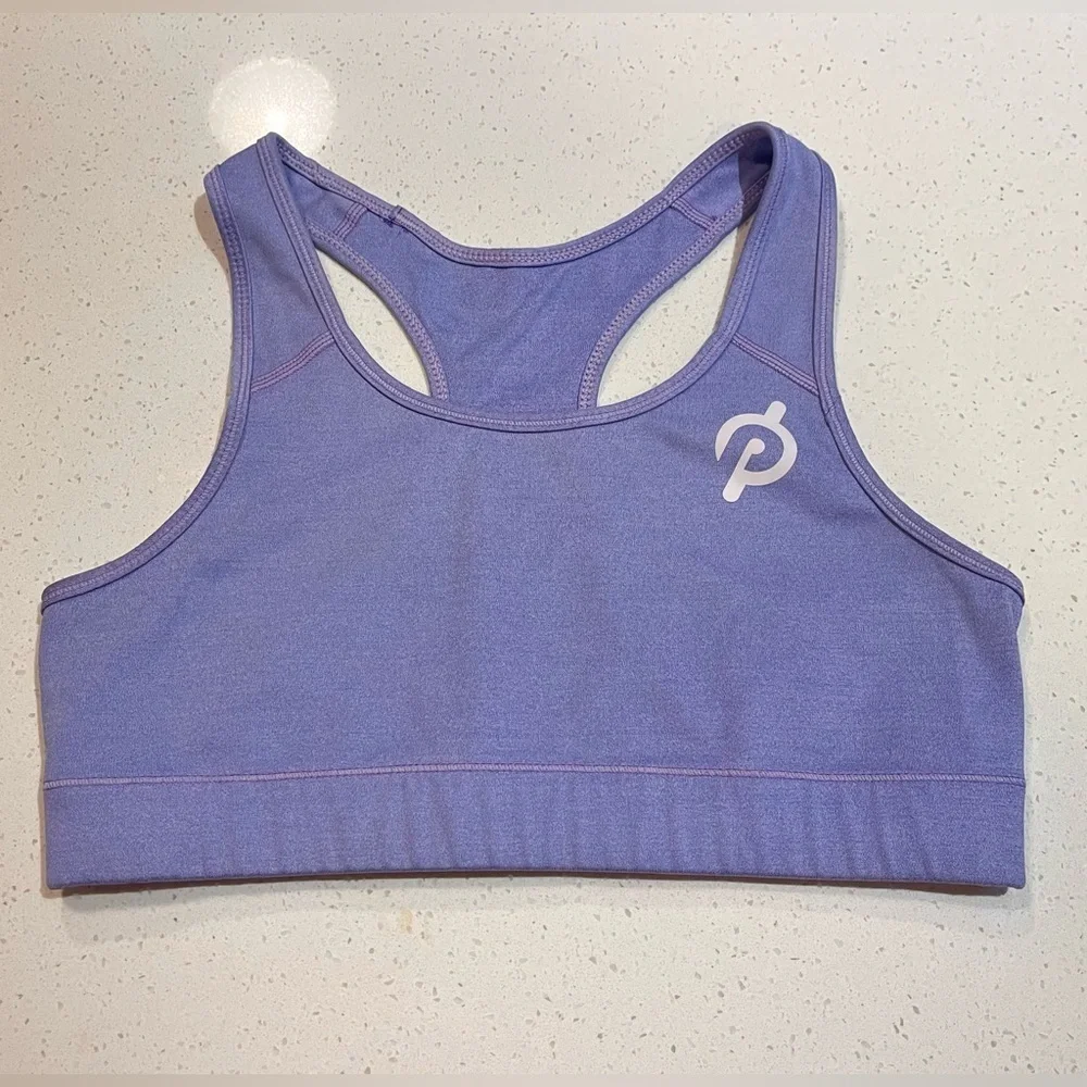Peloton | Racerback Sports Bra in Lilac Purple Size Medium